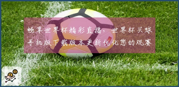 畅享世界杯精彩直播，世界杯买球手机版下载版本更新优化您的观赛体验